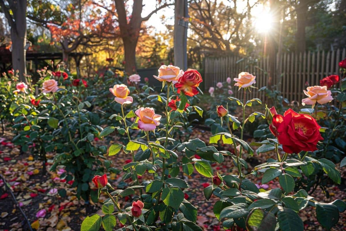 4 Gestes d’automne à faire impérativement avant le 10 novembre pour une floraison incroyable de vos rosiers au printemps