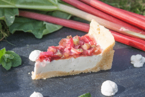 Tarte à la rhubarbe : un équilibre sucré-acide