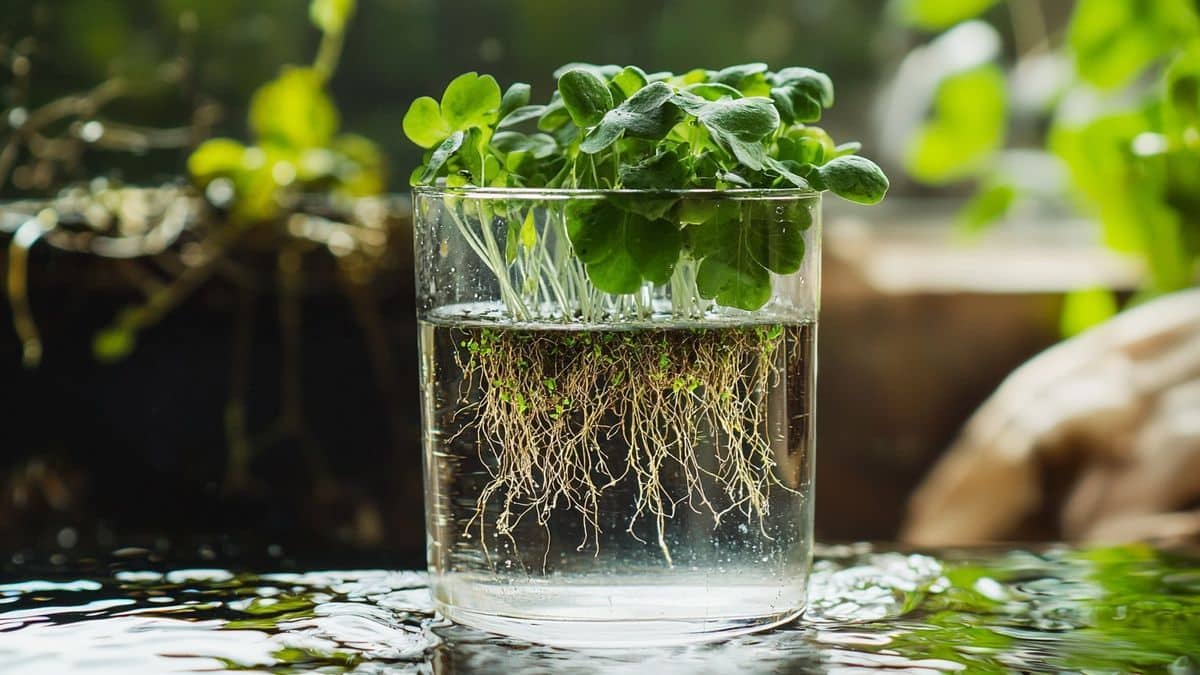 Ce bouturage dans un simple verre d’eau fonctionne encore mieux que les hormones