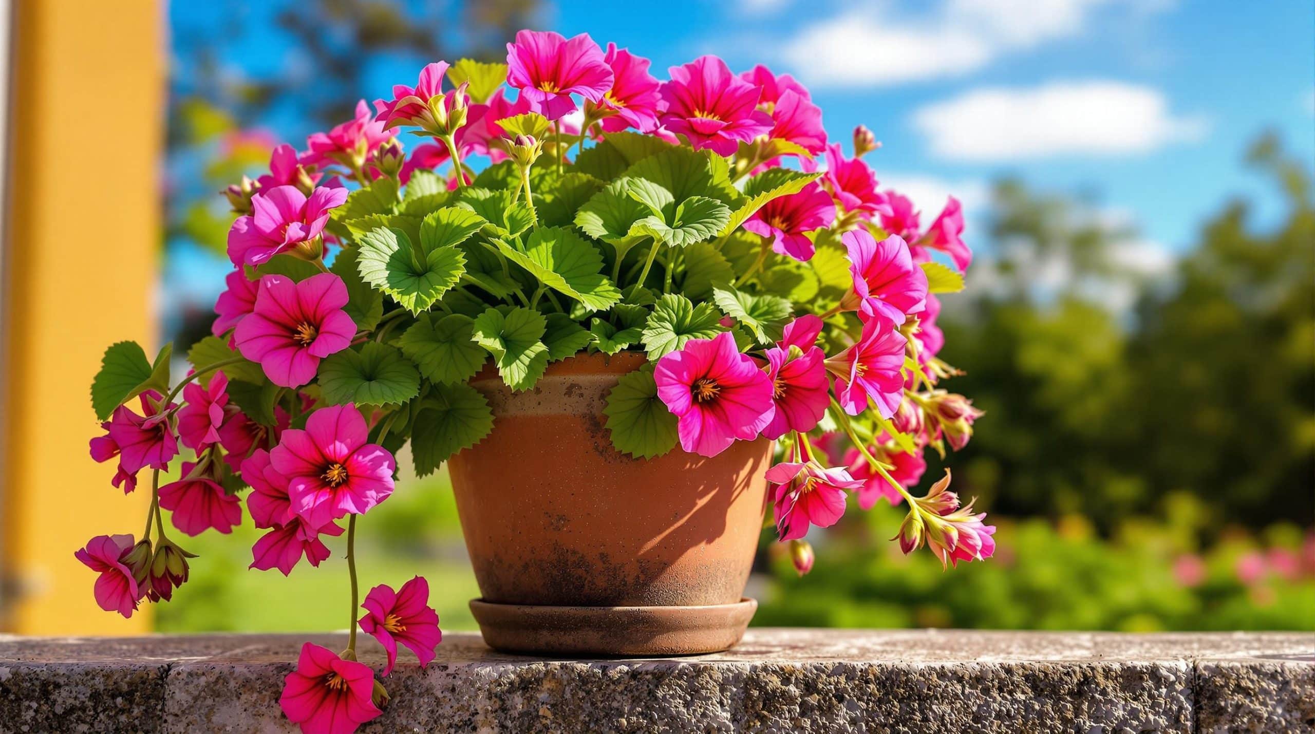 J’ai remplacé mes géraniums par cette plante retombante : moins d’arrosage, plus de fleurs