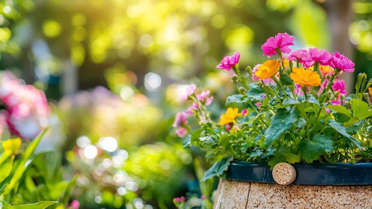 Un simple bouchon percé peut sauver vos plantes en cas de grosse chaleur