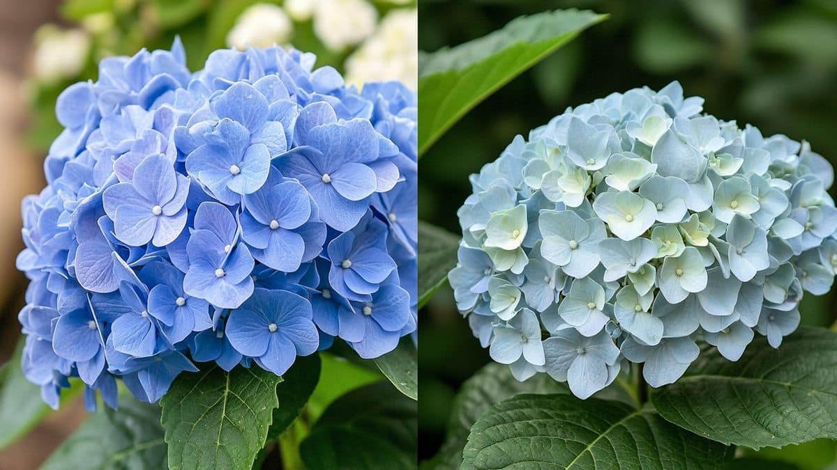 Vos hortensias restent verts au lieu de bleuir ? Voici le truc infaillible pour changer leur couleur
