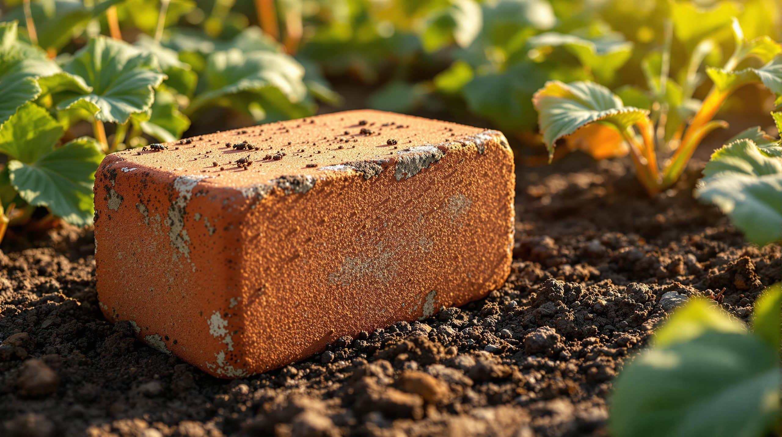 Pourquoi enterrer une brique au potager peut sauver vos plants pendant les grosses chaleurs