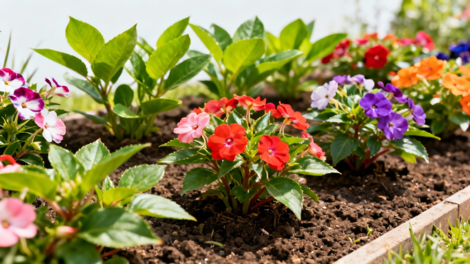 Impatiens : plantation et entretien pour une floraison réussie