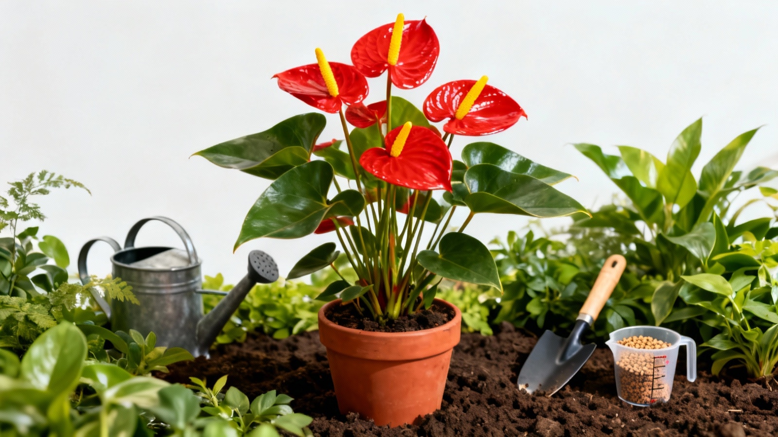 Anthurium : plantation et entretien pour une floraison réussie