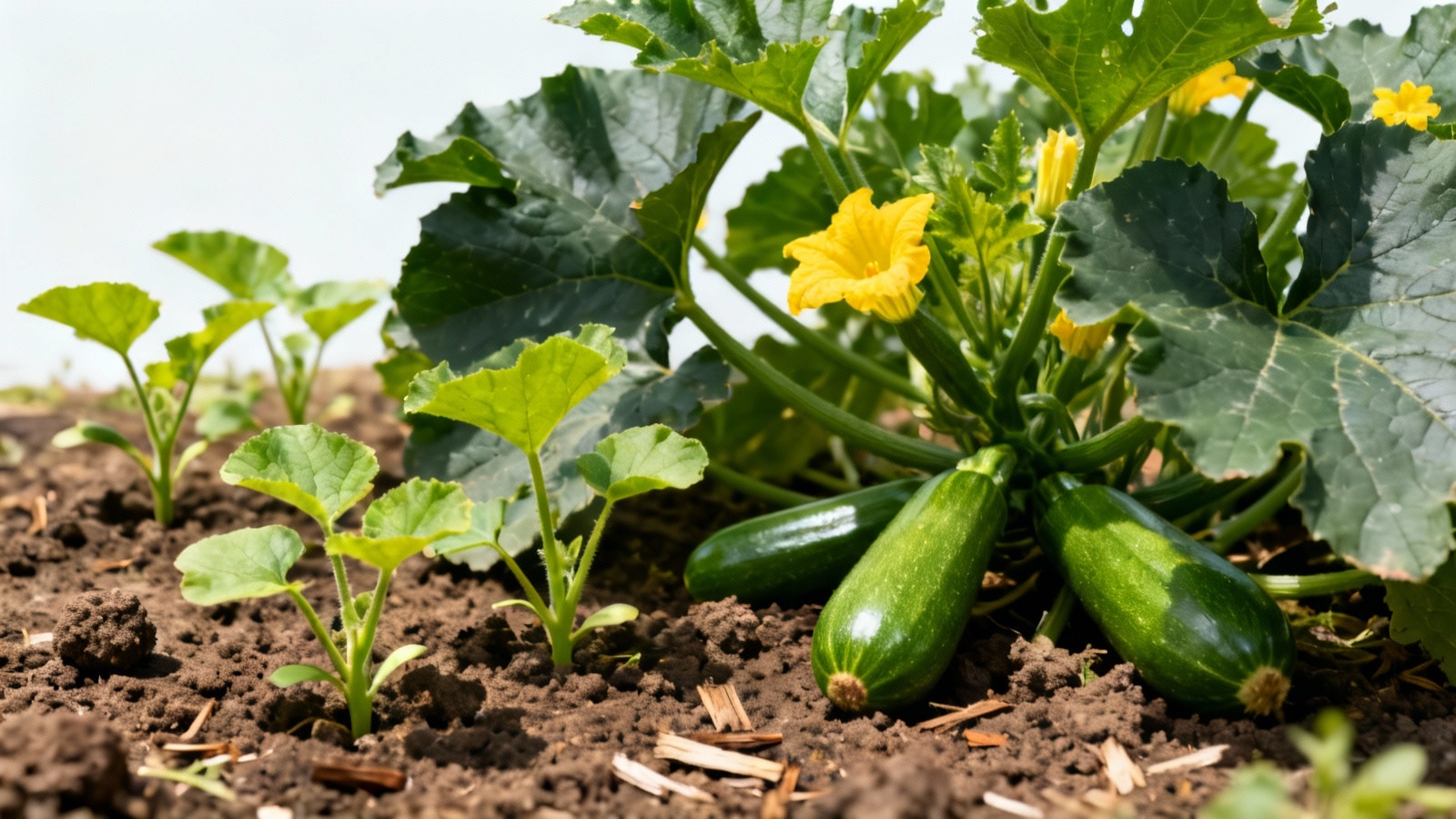 Courgette : plantation et entretien du potager au jardin