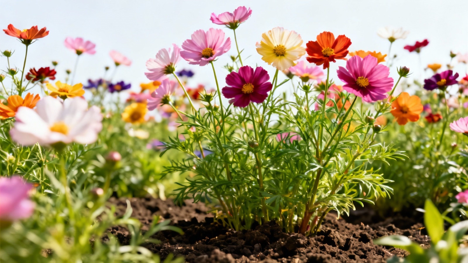 Cosmos : plantation et entretien de ces fleurs annuelles colorées