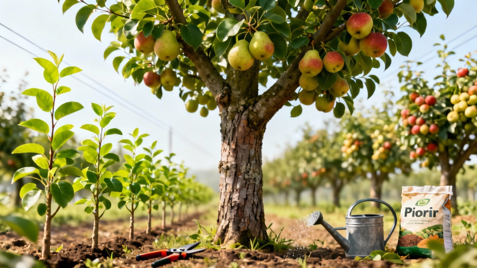 Poirier : plantation et entretien de cet arbre fruitier
