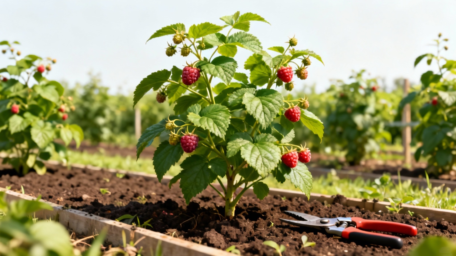 Framboisier : plantation et entretien de cet arbuste fruitier