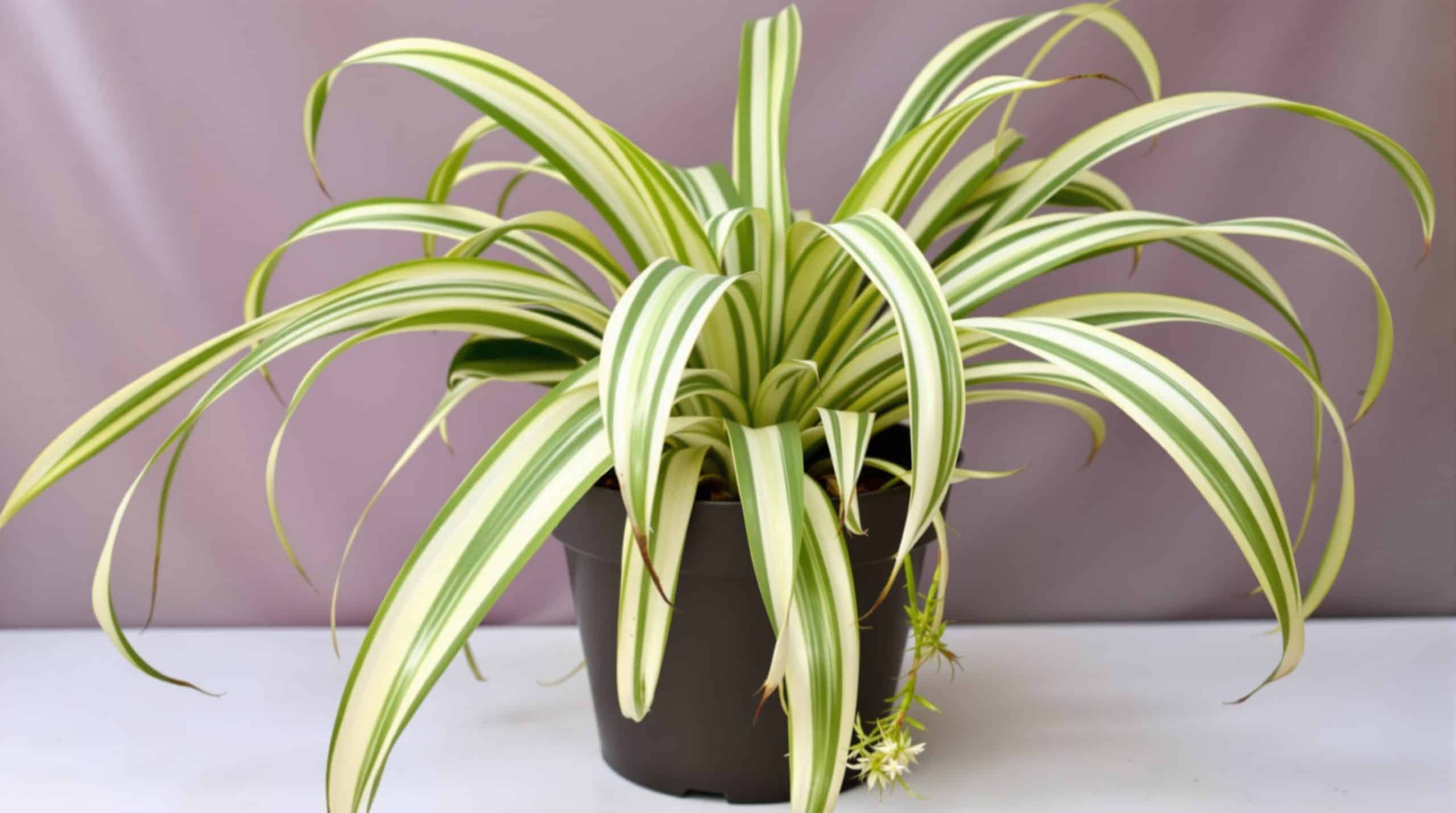 Chlorophytum : plantation et entretien de la plante araignée