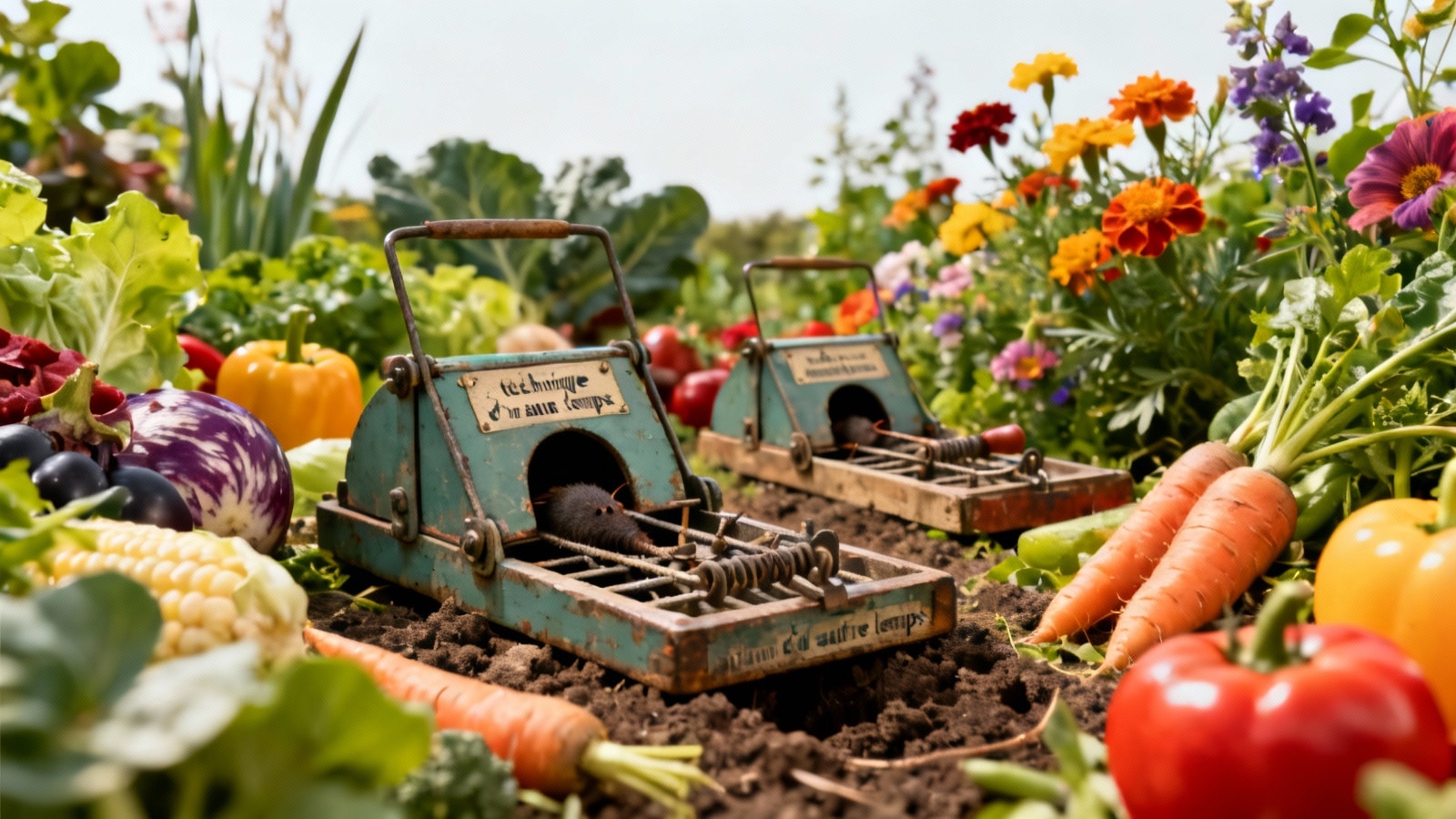 Taupes au potager : cette technique d’un autre temps revient et fait de nouveau parler d’elle